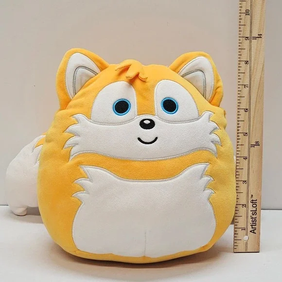 Sonic The Hedgehog Tails Plush Stuffed Animal Yellow 8 inch Preloved Collectible - Picture 6 of 13